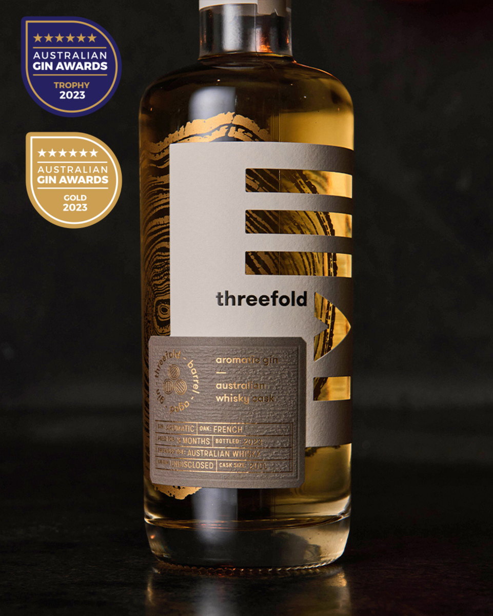 Australia's Best BarrelAged Gin of 2023 Threefold Distilling