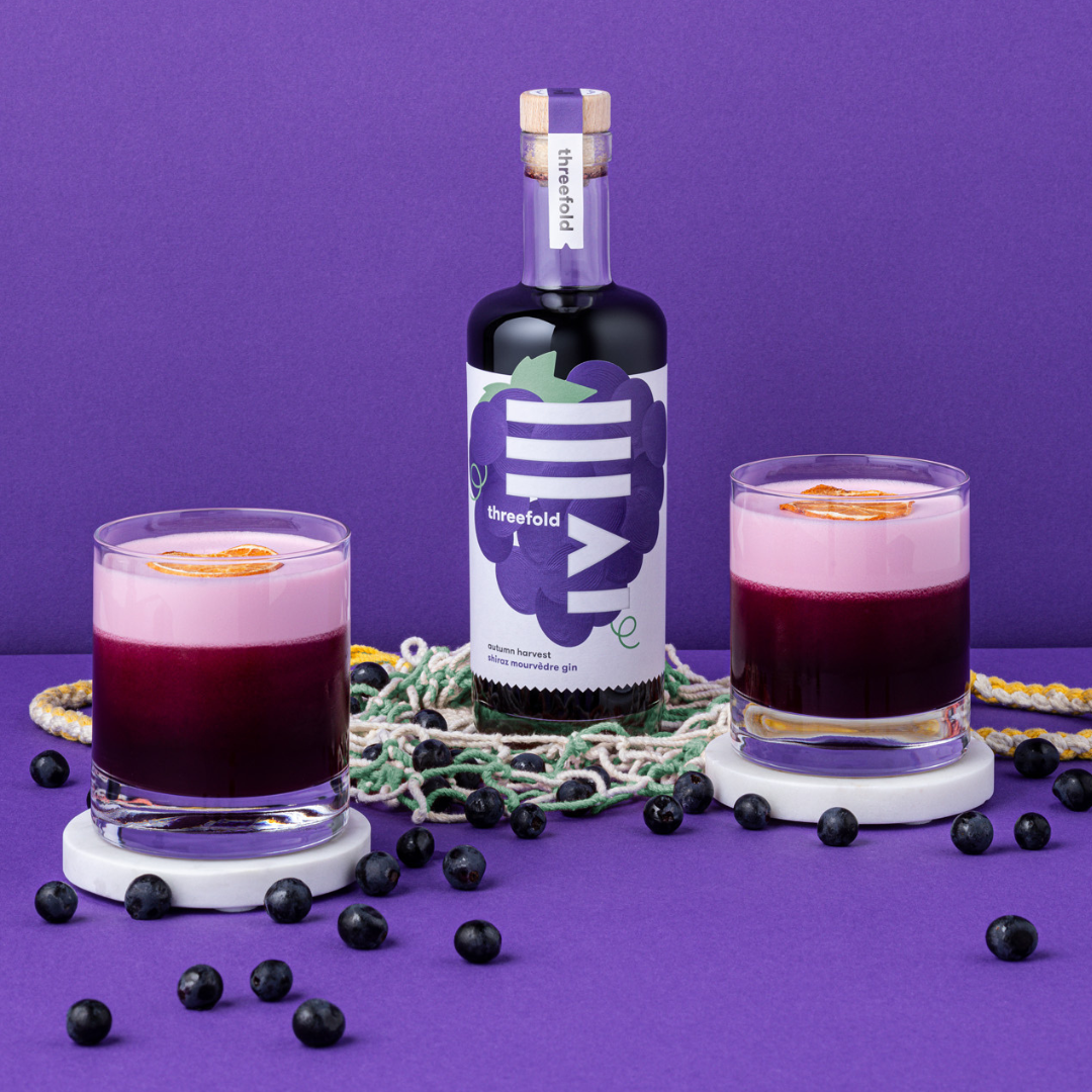 Shiraz Gin Sour