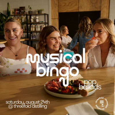Musical Bingo: Pop Ballads (August)