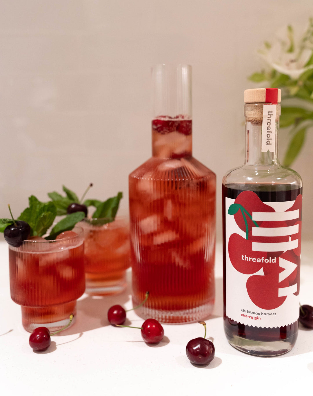 Cherry Gin Spritz