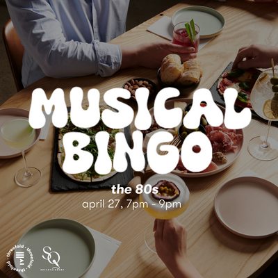 Musical Bingo: The 80s (April)