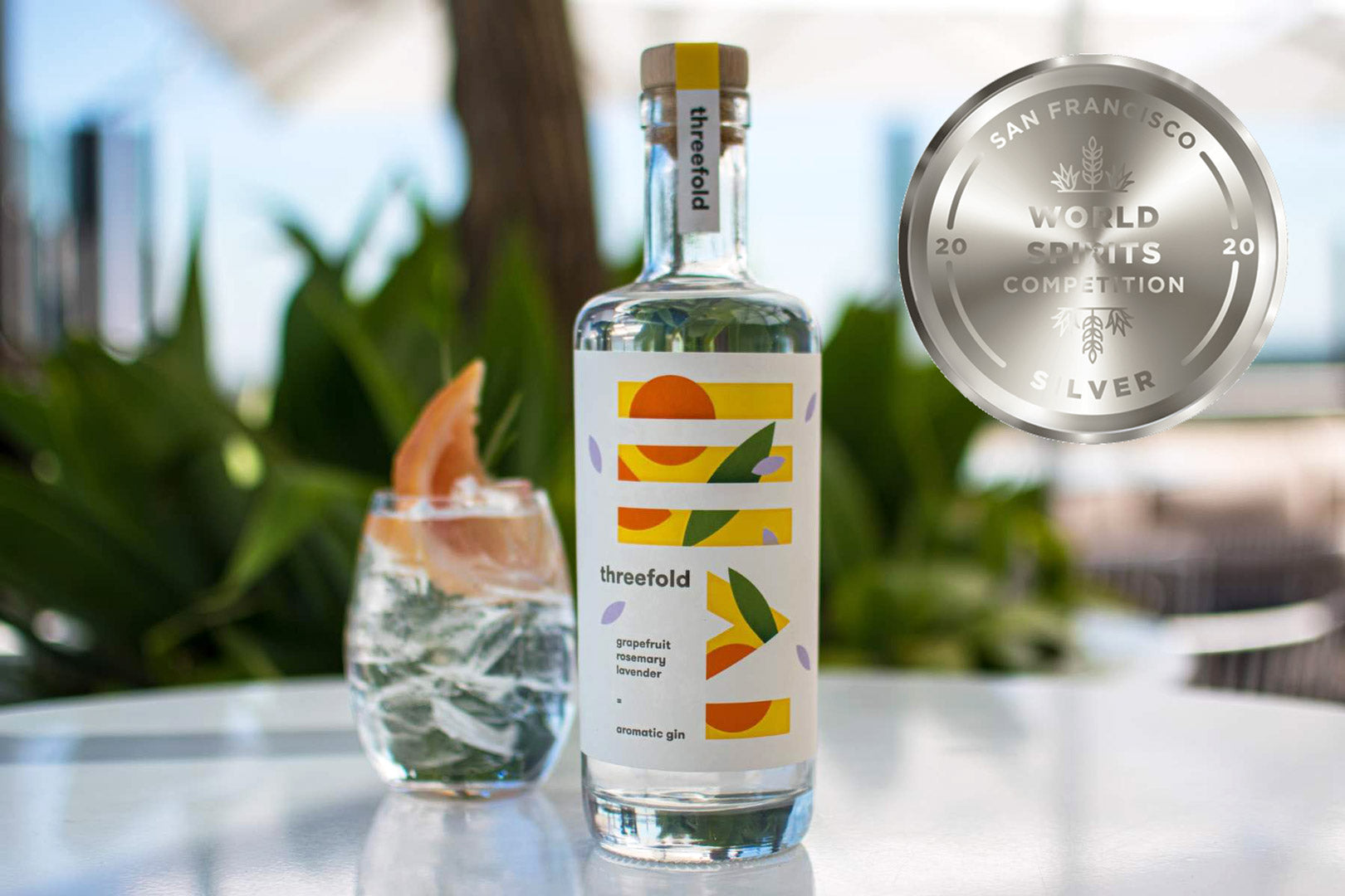 Our Aromatic Gin WON Silver at the San Fran World Spirits Comp!