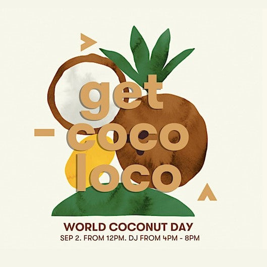 World Coconut Day with Threefold | Sat 2nd September